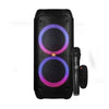 PARLANTE RGB ARGOM RAVE 80 BLUETOOTH 1 MICROFONO INALAMBRICO ARG-SP-4080BK NEGRO