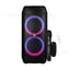 PARLANTE RGB ARGOM RAVE 80 BLUETOOTH 1 MICROFONO INALAMBRICO ARG-SP-4080BK NEGRO