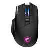 MOUSE GAMING RGB MSI VERSA PRO INALÁMBRICO 2.4 GHZ / BLUETOOTH ALÁMBRICO USB 26000 DPI S12-4301360-CLA NEGRO - High Tech CR