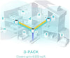 TP-Link AX3000 Whole Home Mesh WiFi 6 System, Dual-Band with Smart Antennas, MU-MIMO, HomeShield Security Deco X55(3-Pack