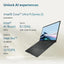 ASUS Zenbook 14 OLED portátil, Intel Core Ultra 7 255H de 16 núcleos, pantalla táctil WUXGA de 14 pulgadas, gráficos Intel Arc 140T, 16GB LPDDR5 512GB SSD, teclado retroiluminado, Thunderbolt 4, Wi-Fi 7, Win11