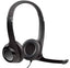 Headset Logitech H390 Alámbrico USB-C con Micrófono con Cancelación de Ruido Negro 981-001575
