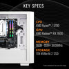 Thermaltake LCGS NE R76-H16 Gaming Desktop (AMD Ryzen 7 5700, ToughRam DDR4 3600Mhz 16GB RGB Memory, AMD Radeon RX 7600, 1TB NVMe M.2, Wifi, Windows 11)