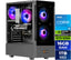 Flavonius Aqua Prebuilt Gaming PC - Windows 11 - Intel Core i5-14400F - GeForce RTX 5060 8GB - DLSS 4 - 16GB DDR4 - 1TB NVMe SSD