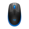 Mouse Logitech M190 Inalámbrico Azul con Receptor Nano USB 1000 DPI 910-005903