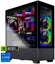 Azure Gaming PC Desktop, Intel i7 14700F 2.1 GHz (5.3GHz Turbo), NVIDIA RTX 5070 12GB GDDR7, 2TB Gen4 NVMe SSD, 32GB DDR5 RAM RGB, 750W GOLD