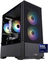 ABS Cyclone Aqua Gaming PC - Windows 11 - Intel Core Ultra 7 265KF - GeForce RTX 5070 - DLSS 4 - AI-Powered Performance - 32GB DDR5 6000MHz - 1TB M.2 NVMe SSD - High Tech CR