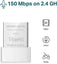 ADAPTADOR MERCUSYS MW150US USB NANO INALAMBRICO - High Tech