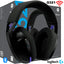 Headset Gaming Logitech G321 Inalámbrico Bluetooth 5.2 LIGHTSPEED con Micrófono Omnidireccional Negro 981-001562