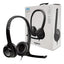 Headset Logitech H390 Alámbrico USB-C con Micrófono con Cancelación de Ruido Negro 981-001575