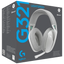 Headset Gaming Logitech G321 Inalámbrico Bluetooth 5.2 LIGHTSPEED con Micrófono Omnidireccional Blanco 981-001568
