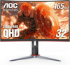AOC CQ32G2S 32" QHD 2560X1440 165 HZ DP HDMI CURVO - High Tech CR