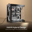 CASE GAMING HAVN HS 420 MID TOWER SIN VENTILACIÓN INCLUIDA CON VIDRIO PANORÁMICO FRONTAL Y LATERAL HVN-CA-HS420-06 NEGRO - High Tech CR