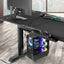 ESCRITORIO GAMING SHARKOON 160CM MDF ACERO CON SOPORTE PARA HEADSET Y GESTIÓN DE CABLEADO - High Tech CR