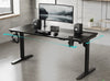 ESCRITORIO AJUSTABLE THUNDERX3 LAB-X SOPORTE PARA HEADSET Y PORTAVASOS TEGD-7029101.11 TEGD-7029101.12 NEGRO