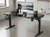 ESCRITORIO AJUSTABLE THUNDERX3 LAB-X SOPORTE PARA HEADSET Y PORTAVASOS TEGD-7029101.11 TEGD-7029101.12 NEGRO - High Tech CR