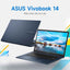 LAPTOP ASUS VIVOBOOK 14 14" I5-1334U 12GB 256GB SSD WIN 11 INGLES X1404VA-I512256 AZUL - High Tech CR