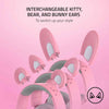 RAZER KRAKEN KITTY V2 QUARTZ ALÁMBRICO USB-A NASA RZ04-04510200-R3U1 ROSADO - High Tech CR