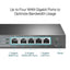 ROUTER TP LINK ER605(UN) VPN 945,77 MBPS OMADA GIGABIT - High Tech CR