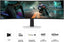 Samsung Odyssey OLED G9 (G91SD) Dual QHD QD-OLED G-Sync compatible con monitor de juegos curvo, 144Hz - High Tech CR