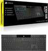 TECLADO GAMING RGB CORSAIR K100 AIR MECÁNICO INALÁMBRICO BLUETOOTH - High Tech CR