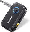 UGREEN Receptor Bluetooth 6.0 para Auto con LDAC, Adaptador Bluetooth AUX de 3.5mm con Cancelación de Ruido AI para Auto - High Tech CR