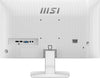 MONITOR GAMING MSI PRO MP251W E2 24.5" 1920 x 1080 1MS 120HZ HDMI DISPLAY PORT Y VGA 9S6-3PD4CM-003 BLANCO