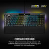 CORSAIR K100 MECÁNICO ALÁMBRICO USB INGLÉS CH-912A01A-NA NEGRO - High Tech CR