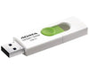 Memoria USB ADATA UV320 64GB USB 3.1 100MB/s Blanco Verde