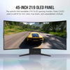 MONITOR GAMING 45" CORSAIR XENEON FLEX OLED 3440 x 1440 240HZ 0.03MS NEGRO CM-9030001-NA