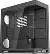CASE GAMING HAVN HS 420 MID TOWER SIN VENTILACIÓN INCLUIDA CON VIDRIO PANORÁMICO FRONTAL Y LATERAL HVN-CA-HS420-06 NEGRO High Tech