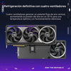 TARJETA DE VIDEO ASUS ROG ASTRAL RTX 5080 16GB GDDR7 OC EDITION 2790 MHZ 90YV0LV0-M0AA00 NEGRO