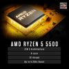 ZOTAC GAMING MEK Series Gaming PCs - NVIDIA GeForce RTX 5050, AMD Ryzen 5 5500 4.2GHz, 16GB RGB DDR4, 1TB NVME M.2 SSD, 650W 80+ GOLD PSU, WiFi 6E, Windows 11