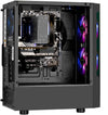 Flavonius Aqua Prebuilt Gaming PC - Windows 11 - Intel Core i5-14400F - GeForce RTX 5060 8GB - DLSS 4 - 16GB DDR4 - 1TB NVMe SSD