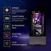 Azure Gaming PC Desktop, Intel i7 14700F 2.1 GHz (5.3GHz Turbo), NVIDIA RTX 5070 12GB GDDR7, 2TB Gen4 NVMe SSD, 32GB DDR5 RAM RGB, 750W GOLD High Tech CR
