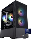 ABS Cyclone Aqua Gaming PC - Windows 11 - Intel Core Ultra 7 265KF - GeForce RTX 5070 - DLSS 4 - AI-Powered Performance - 32GB DDR5 6000MHz - 1TB M.2 NVMe SSD - High Tech 