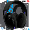 Headset Gaming Logitech G321 Inalámbrico Bluetooth 5.2 LIGHTSPEED con Micrófono Omnidireccional Negro 981-001562