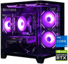 PC Gaming Desktop INTEL Core i5 14400F 2.5 GHz, NVIDIA RTX 5060 8G DLSS 4, 32GB DDR4 RAM 3200MHz,1TB NVMe PCIe4.0, Wi-Fi6E - High Tech