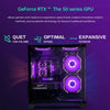 PC Gaming Desktop INTEL Core i5 14400F 2.5 GHz, NVIDIA RTX 5060 8G DLSS 4, 32GB DDR4 RAM 3200MHz,1TB NVMe PCIe4.0, Wi-Fi6E - High Tech