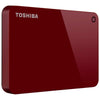 Disco Duro Externo Toshiba Canvio Advance 1TB USB 3.0 Rojo