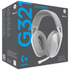 Headset Gaming Logitech G321 Inalámbrico Bluetooth 5.2 LIGHTSPEED con Micrófono Omnidireccional Blanco 981-001568