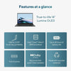 ASUS Zenbook 14 OLED portátil, Intel Core Ultra 7 255H de 16 núcleos, pantalla táctil WUXGA de 14 pulgadas, gráficos Intel Arc 140T, 16GB LPDDR5 512GB SSD, teclado retroiluminado, Thunderbolt 4, Wi-Fi 7, Win11 - High Tech CR