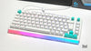 Teclado Gaming Logitech G512 X 75 RGB Mecánico USB Inglés Switches TMR Táctiles Blanco 920-013948