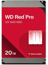 HD INTERNO 20TB WESTERN DIGITAL RED PRO NAS 3.5" SATA 6GB/S WD202KFGX ROJO - High Tech CR