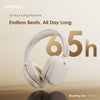 Headset Oraimo BoomPop Lite OHP-317 Bluetooth 5.3 con AUX 3.5 mm Dorado | Hasta 65 Horas de Batería