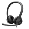 Headset Logitech H390 Alámbrico USB-C con Micrófono con Cancelación de Ruido Negro 981-001575