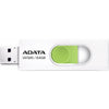 Memoria USB ADATA UV320 64GB USB 3.1 100MB/s Blanco Verde
