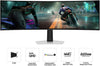 Samsung Odyssey OLED G9 (G91SD) Dual QHD QD-OLED G-Sync compatible con monitor de juegos curvo, 144Hz - High Tech CR